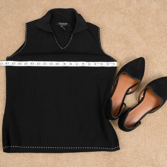 END OF YEAR SALE -Parisian Signature Black Work/ Play Top (Small) - Picture 4 of 7